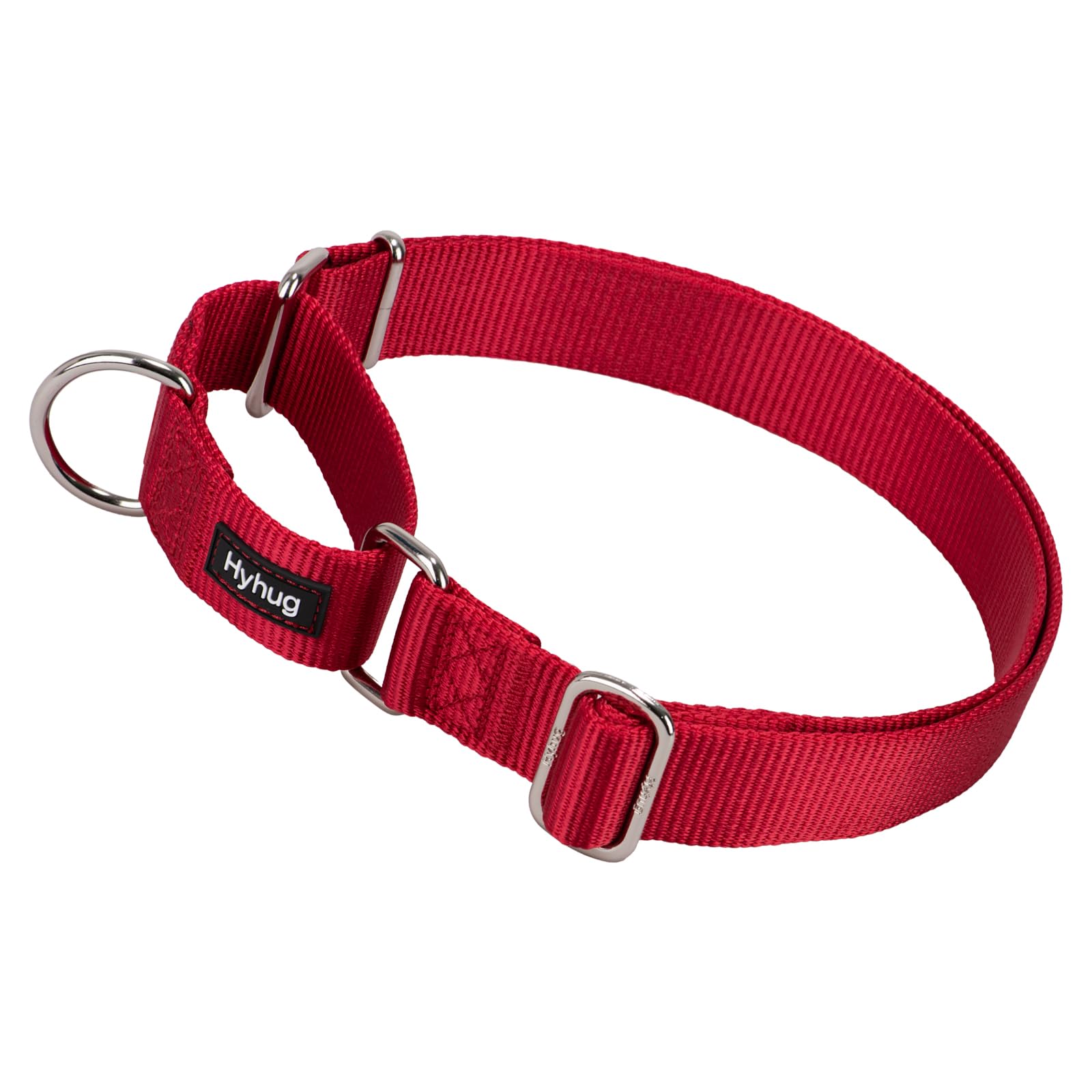 Hyhug Martingale Collar for Dogs Extra Large Red |Escape - Proof Heavy Duty Nylon Durable No Pull, Ideal for Training & Daily Walks