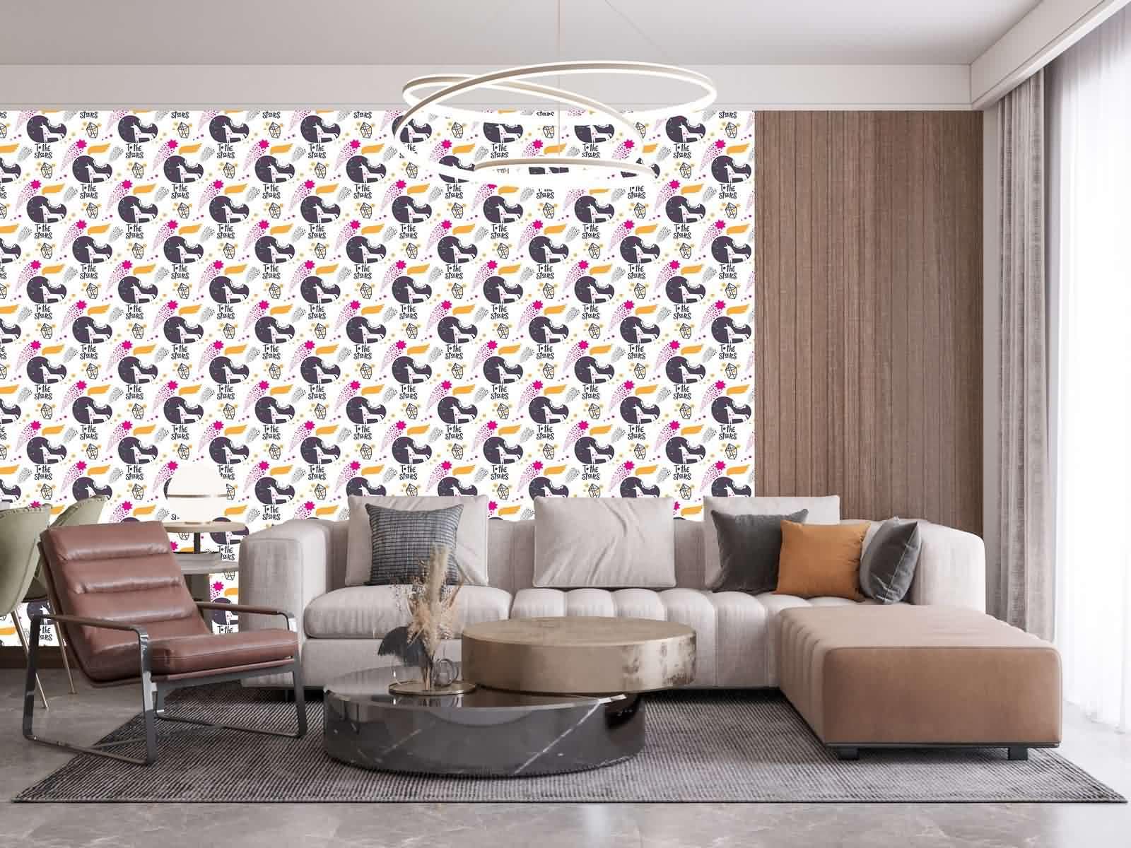 Przedpokój folia winylowa dmuchana salon wklej romantyczne meble kwiatowe