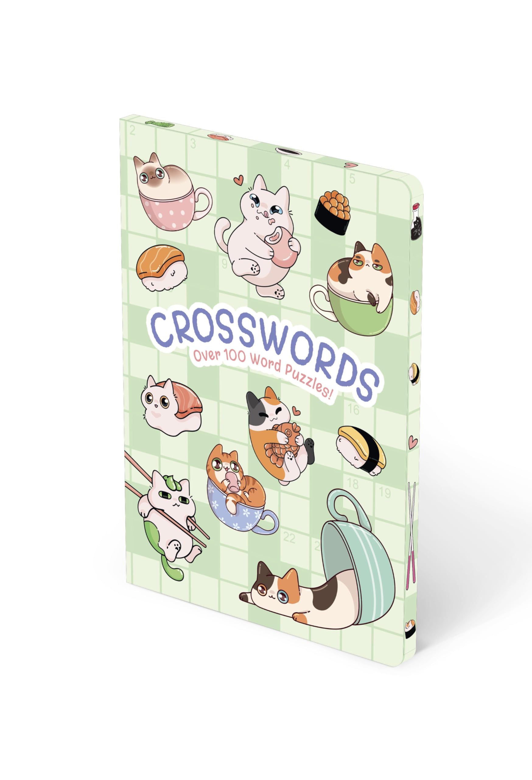 Crosswords: Over 100 Super Cute Word Puzzles (Kawaii Puzzles)