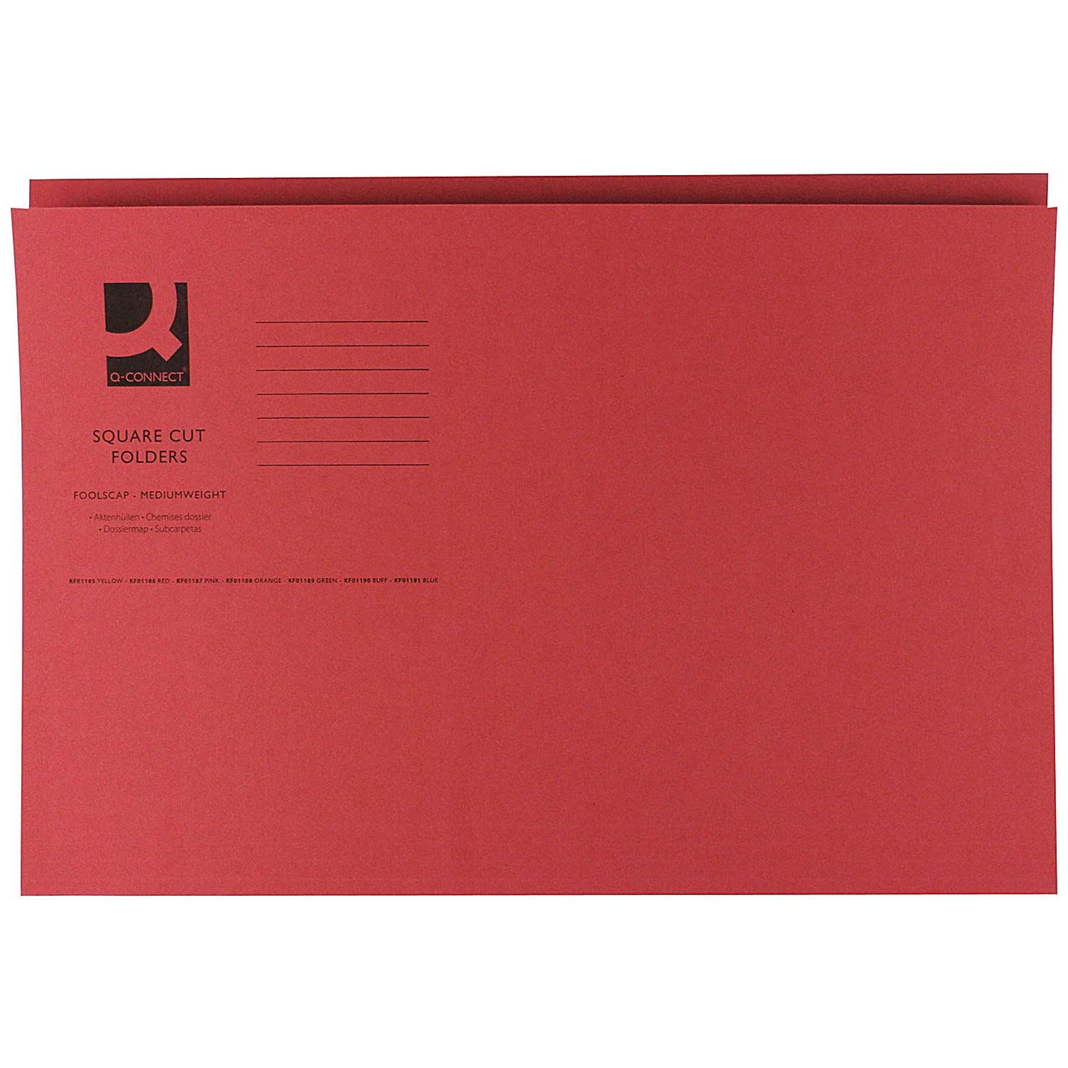 Q-Connect Tabbladen Set A-Z PP A4 4-Gaats 24 Tabs Grijs