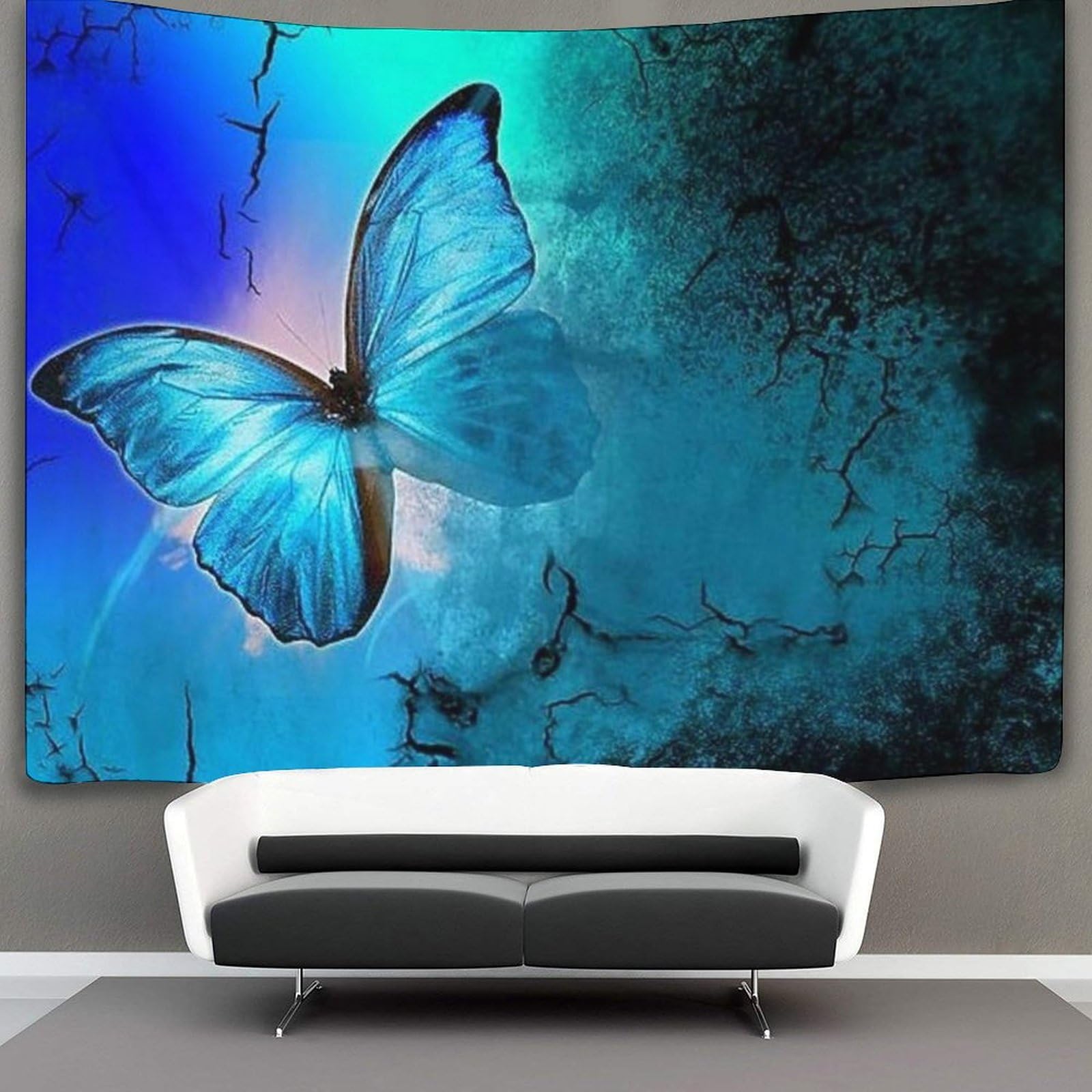 kaiyun 180cmx230cm Tapestry Butterfly Tapestries 3D Printing Wall Hanging Home Decorations