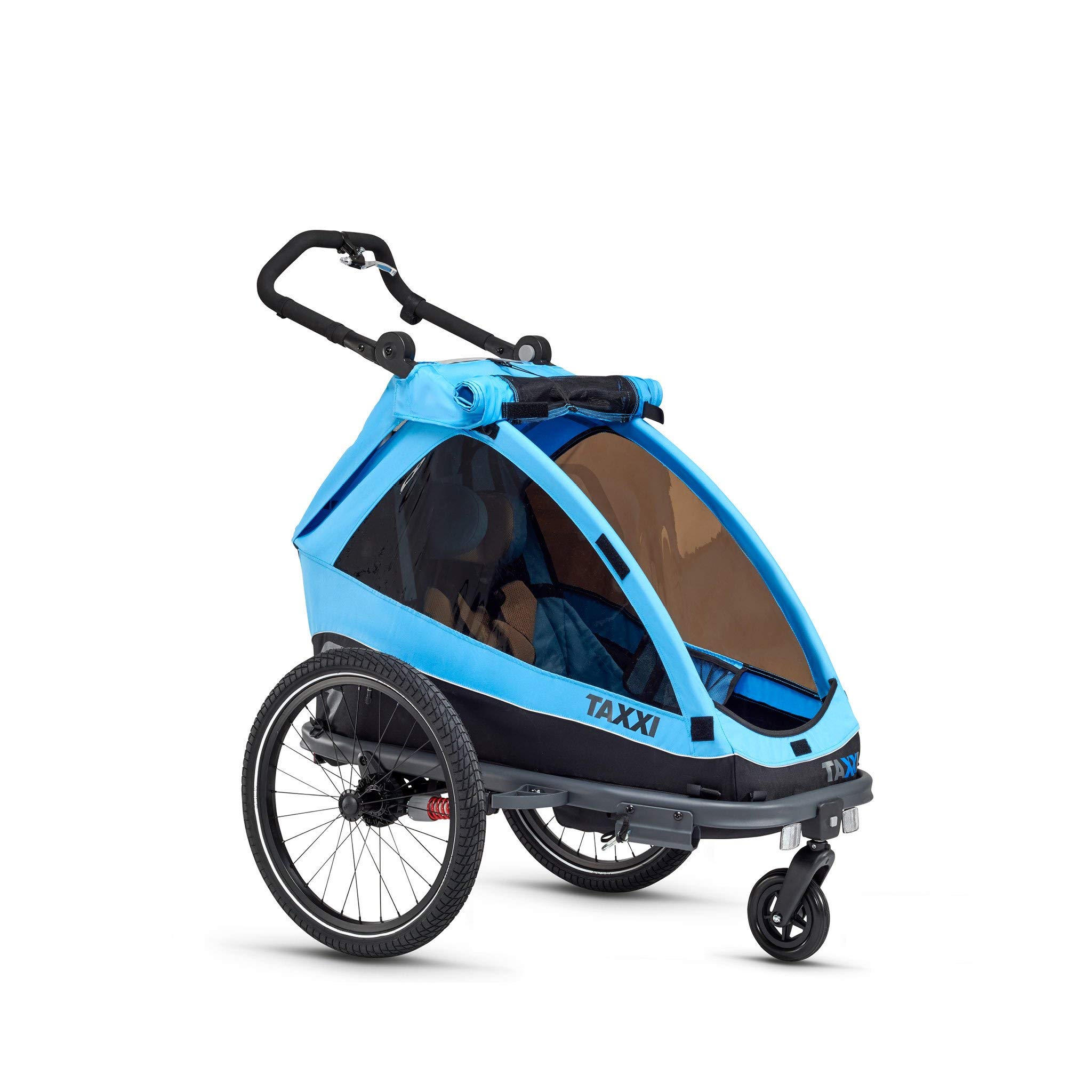 TAXXI ELITE One Cyan 3-in-1 Multifunktionaler Kinderwagen Buggy Jogger Travelsystem