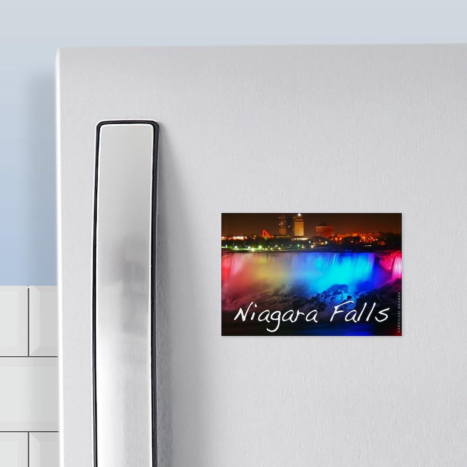 CafePress Niagara Falls Rectangle Magnet, 3"x2" Refrigerator Magnet