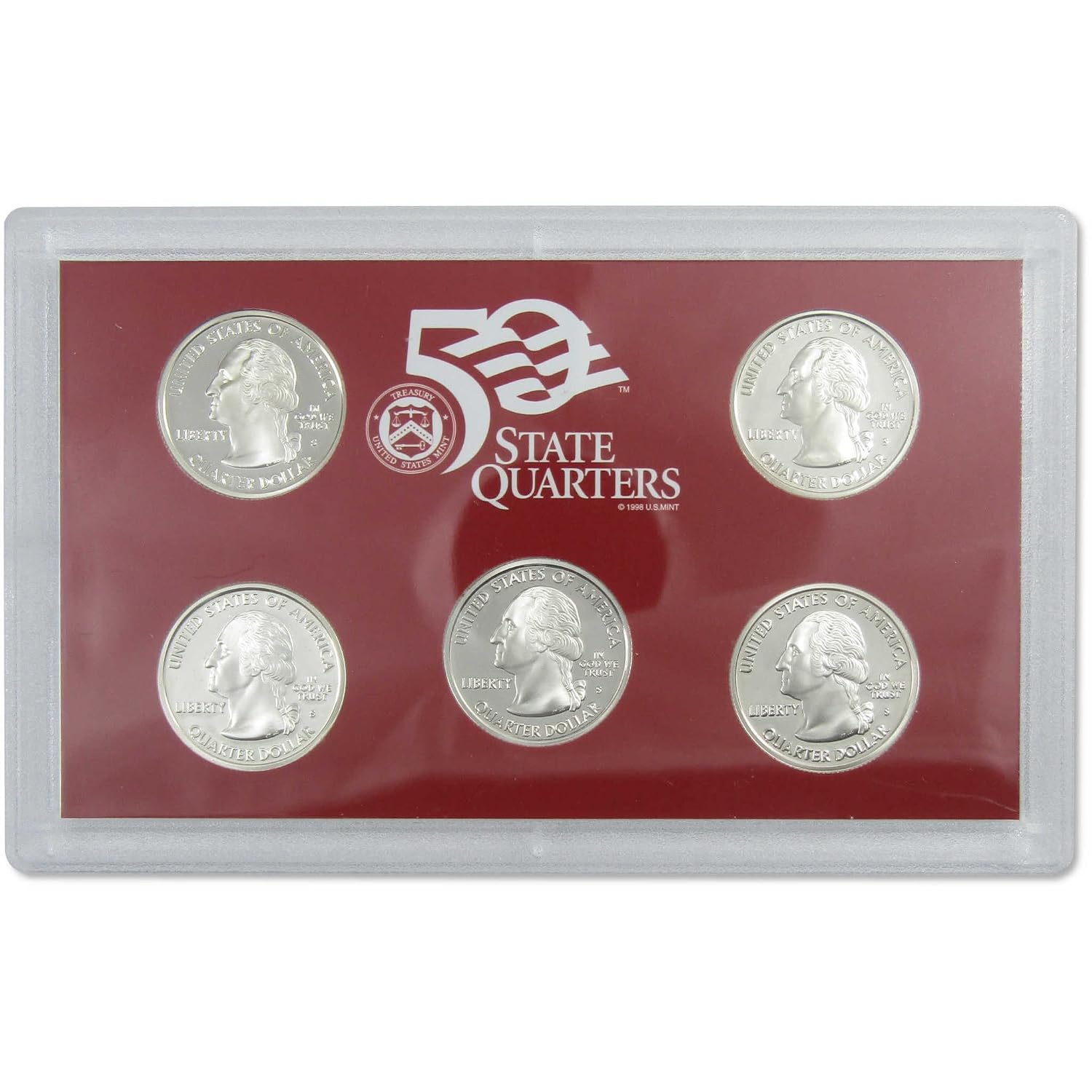 2004 Silver Proof Set U.S. Mint Original Government Packaging OGP COA