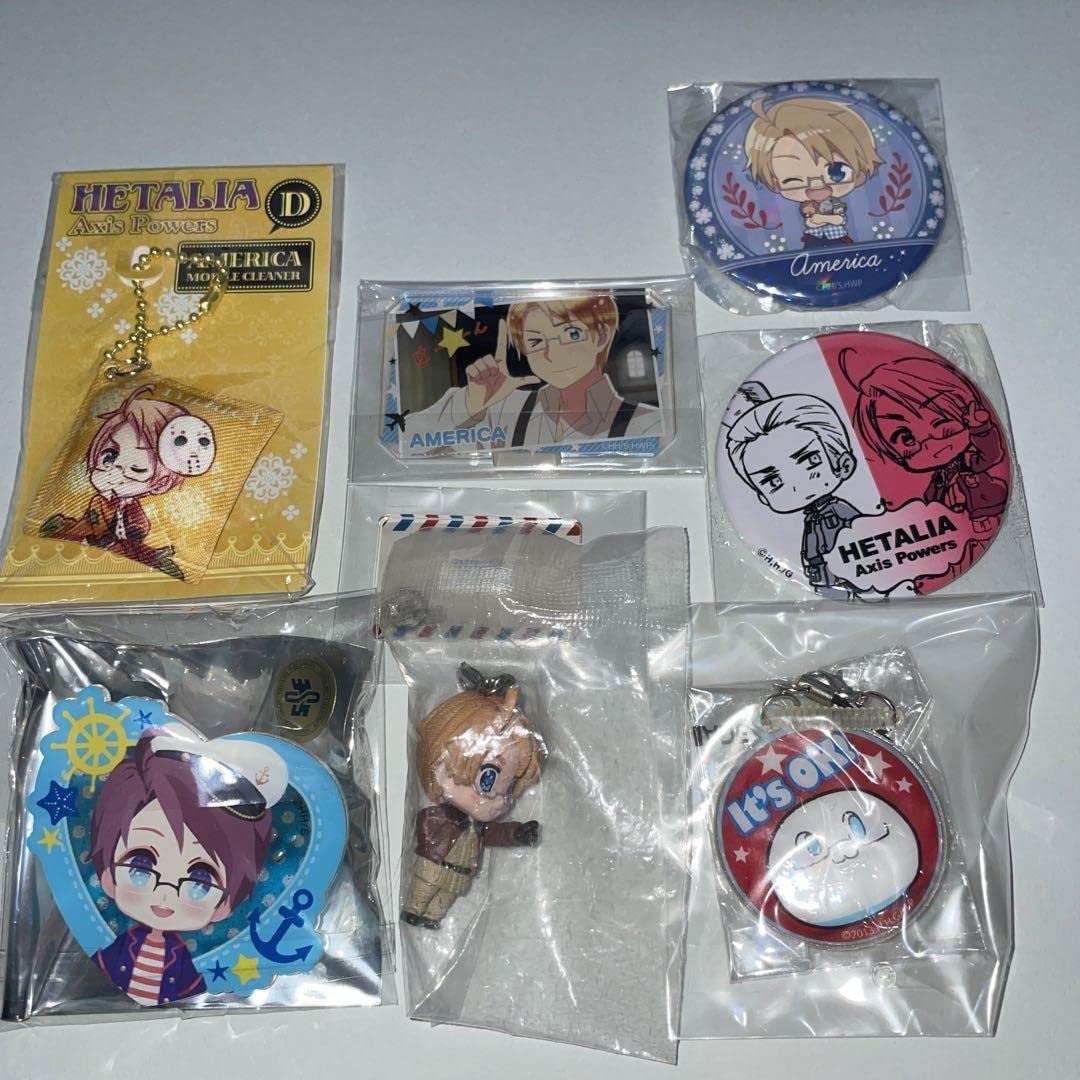 ヘタリア アメリカ グッズセット ヘタリア アメリカ 16点セット Amazon.co.jp: ヘタリア アメリカ