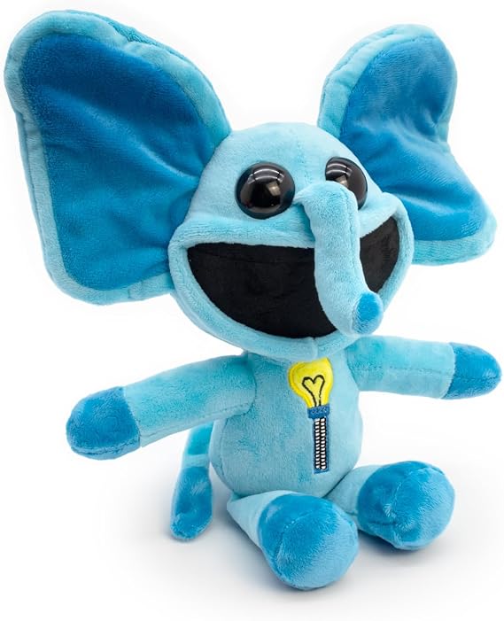 Poppy Playtime Plush, Stuffed Doll, 12 Inch, Smiling Critters Horror Game Character (Bubba Bubbaphant)