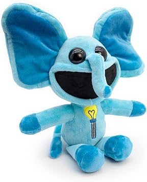 Poppy Playtime Plush, Stuffed Doll, 12 Inch, Smiling Critters Horror Game Character (Bubba Bubbaphant)