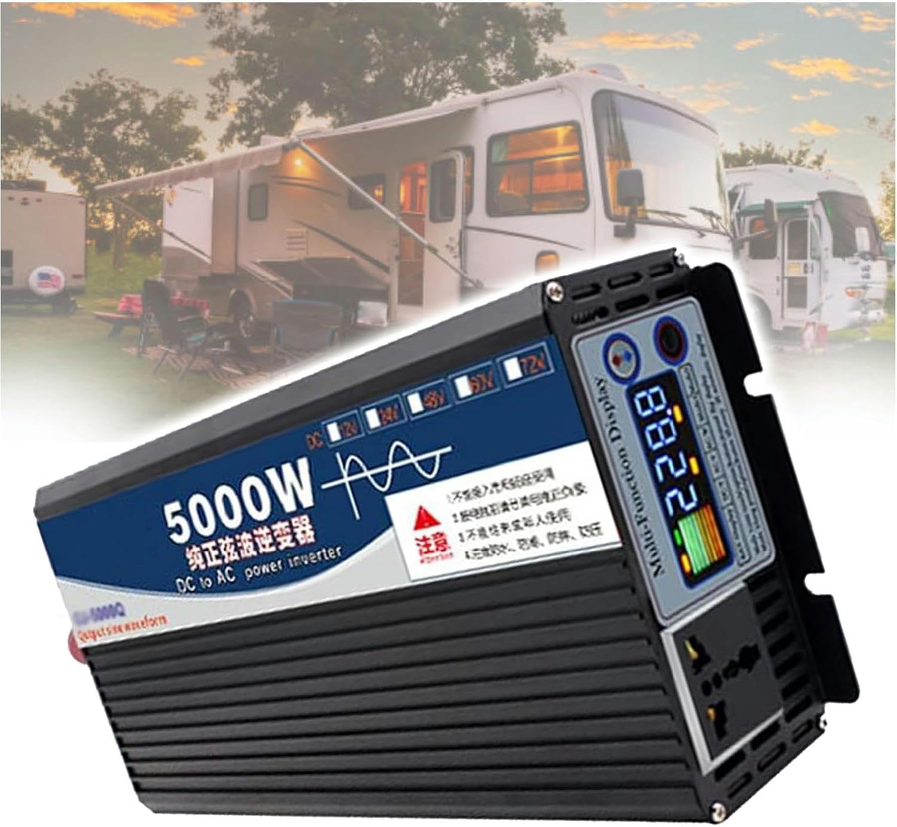 Onduleur pure sine wave pour protéger vos appareils sensibles en camion et maison