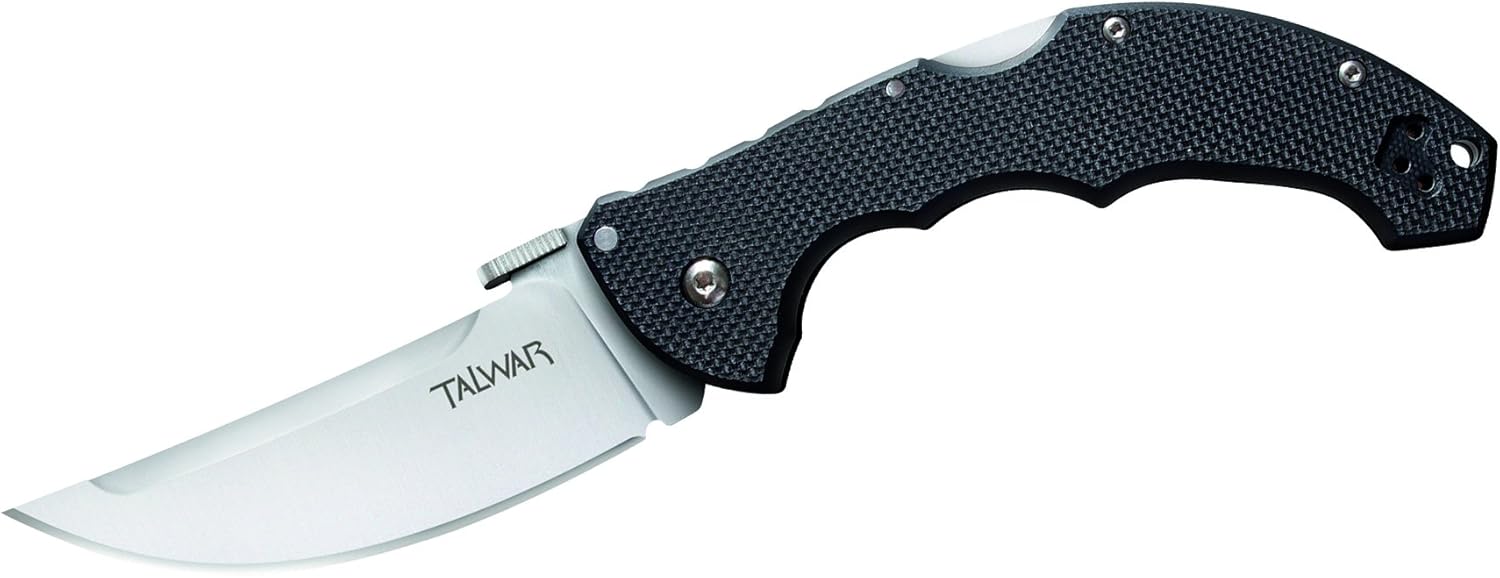 Cold Steel 21TTL Talwar Plain Edge Knife, 4-Inch