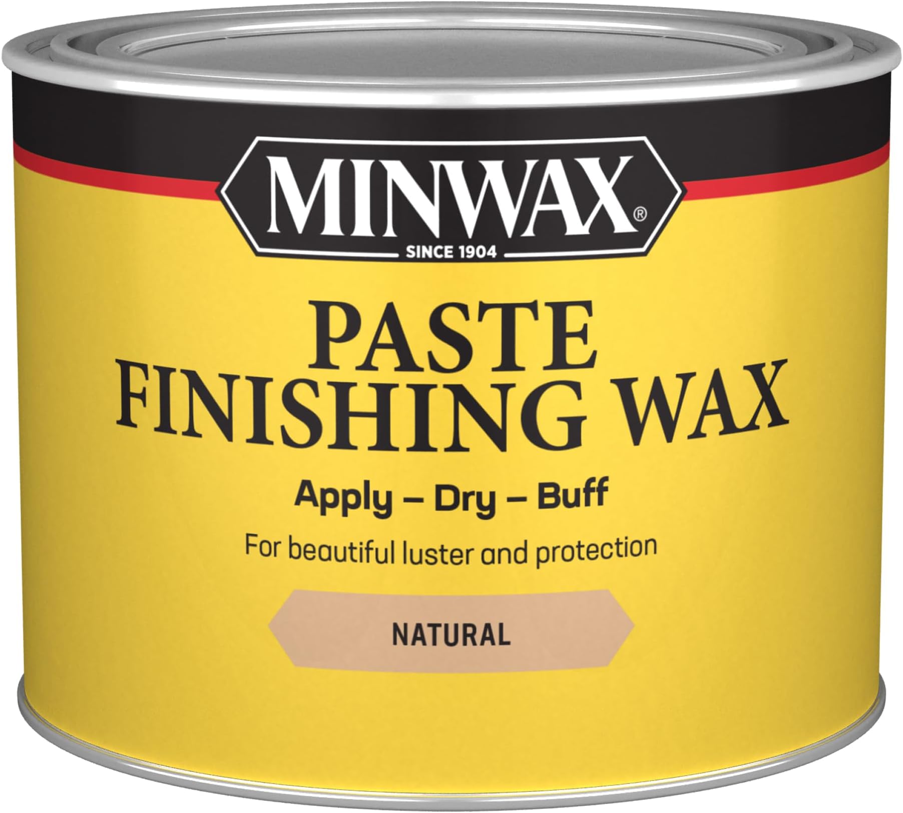 785004444 Paste Finishing Wax, 1-Pound, Natural