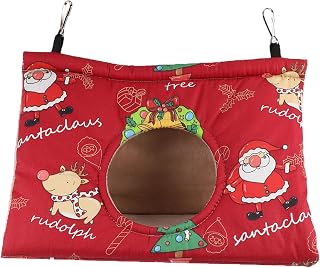 Amosfun Brinquedos De Pássaros Ninho De Papagaio Para Calopsitas Rede Triangular Rede De Animais Pequenos Rede De Papagaio Esconderijo De Papagaio Casa Periquito Calopsita Hommock Algodão