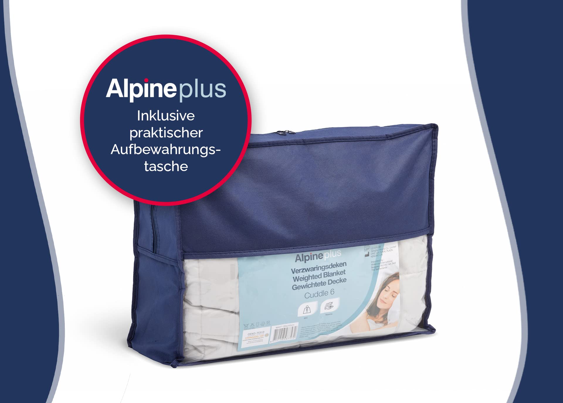 Gewichtsdecke 10kg 135x200 cm Therapiedecke für Erwachsene Schwere Bettdecke aus Polyester mit Glasperlen Grau