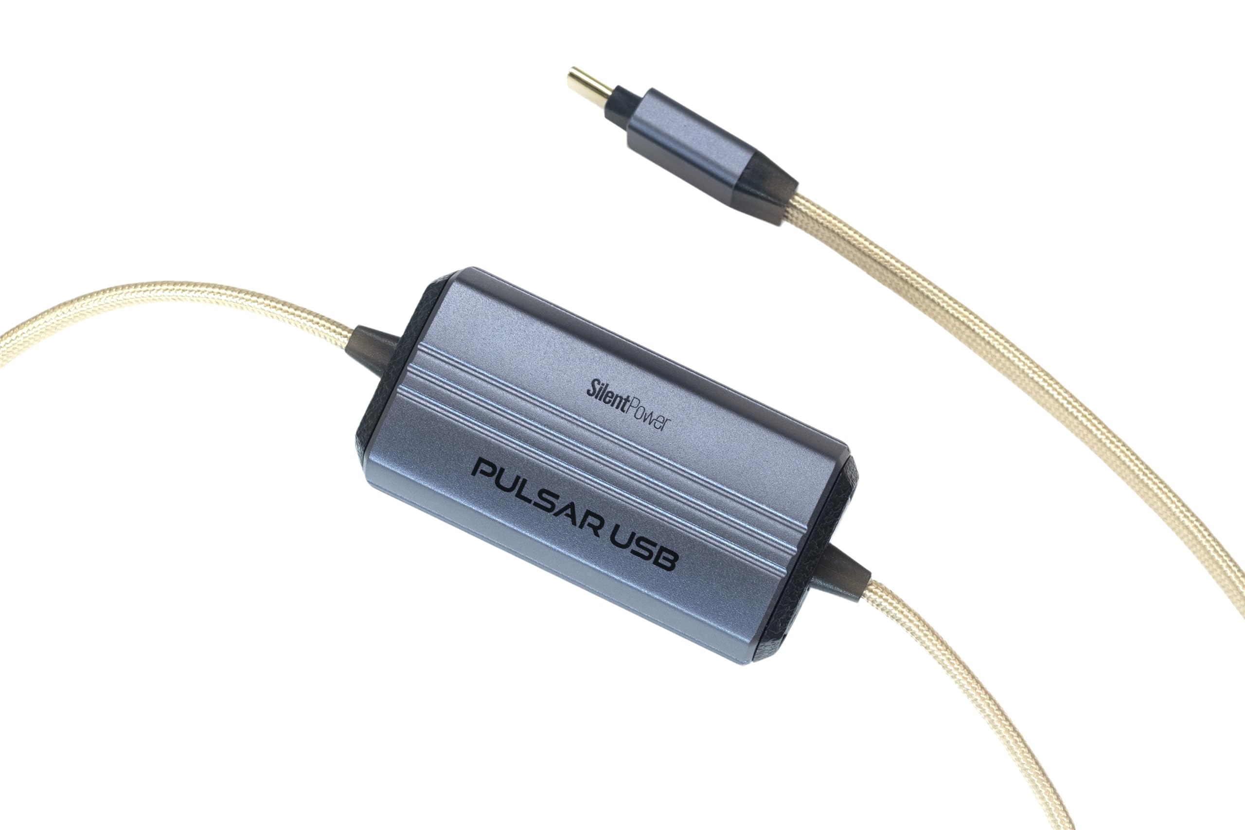 USB Pulsar – Cable USB-C de alta gama con aislamiento galvánico y filtro activo de ruido - Sonido limpiador para DACs, streamers y audio Hi-Fi