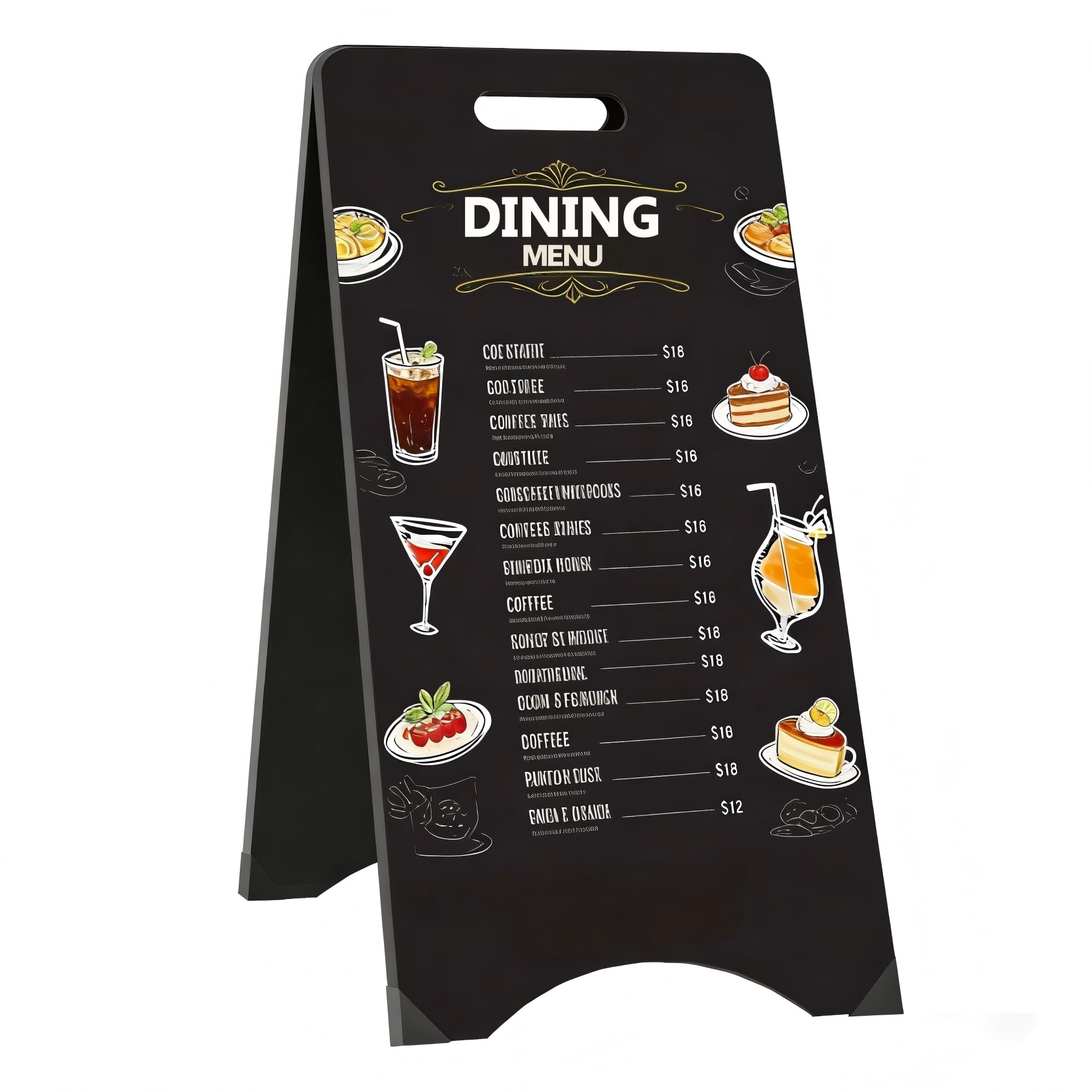 Amazon.com : A-Frame Chalkboard Sign Large 15