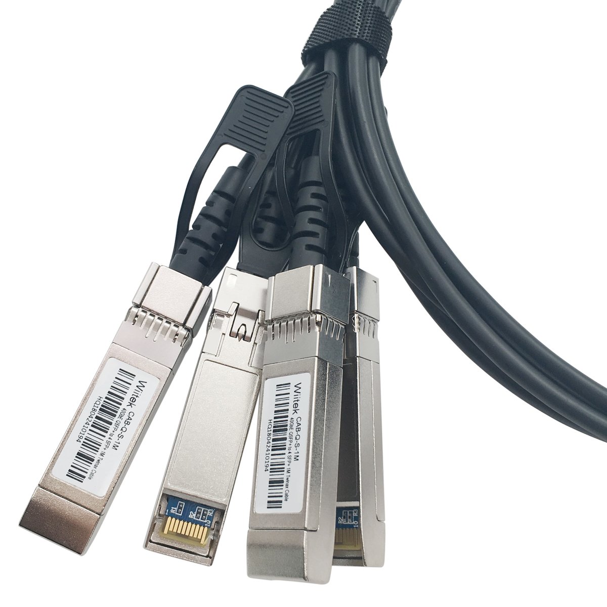 Amazon.co.jp: Wiitek 3メートル QSFP+ → 4 SFP+ DAC ブレイクアウト