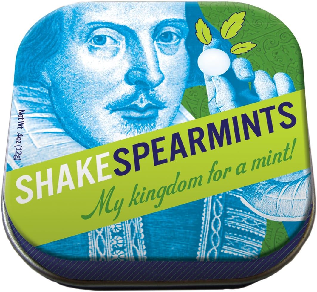 ShakespearMints Mints - 1 Small Tin 1.75 x 1.75