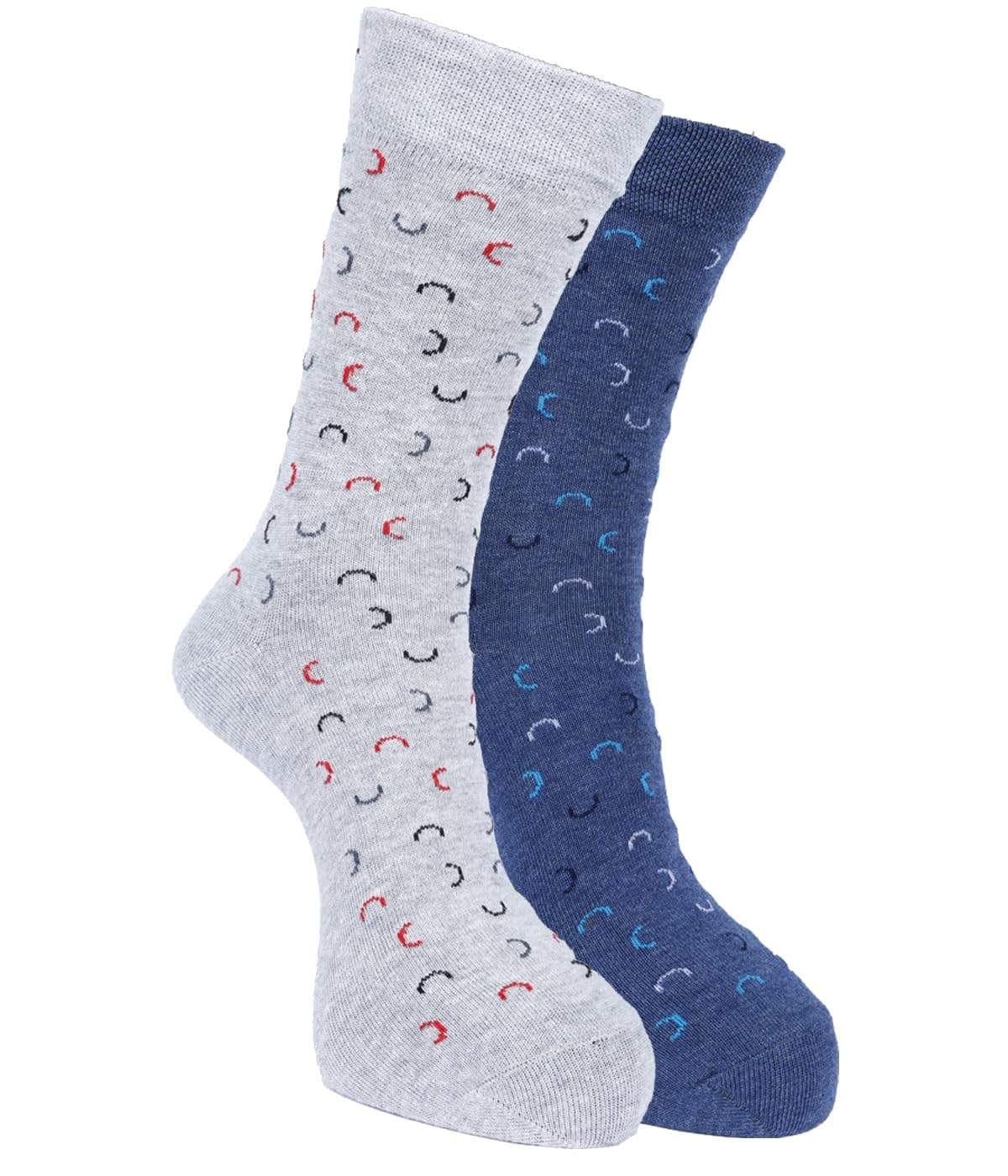force nxt BY Dollar Full Length Cotton Comfort Socks for Men, Compact Cotton Stretch Crew/Mid Calf Length Socks (Free Size Pack of 2)-picture-26