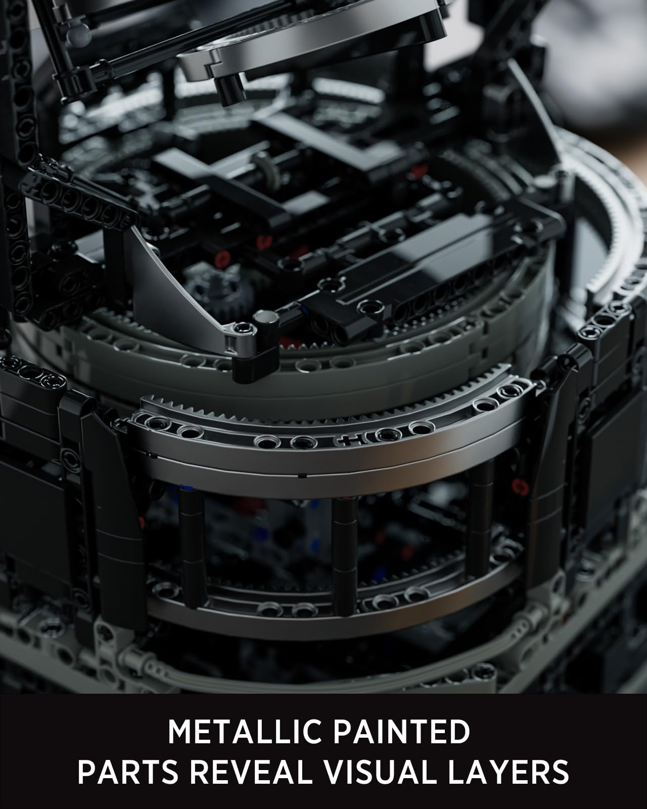 Nifeliz Kit di Costruzione Technique Tourbillon, Modello della Serie Motori per Collezionisti, Kit Espositivo Scientifico-Fisico per Adulti, Regalo per l'Arredo della Casa o dell'Ufficio, NF10355