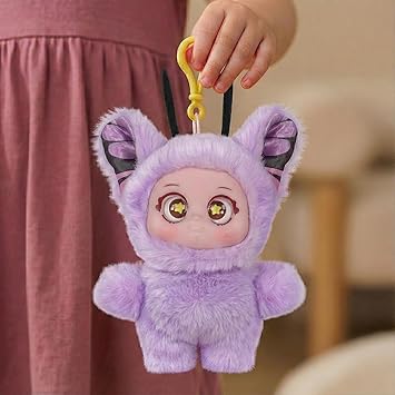 FUNAURAT winklefly Vinyl Face Doll Toy | Beautiful Soft Doll with Vinyl Face | Ideal Gift for Kids, Girls & Doll Collectors | Cute Decorative Toy - 15cm (Random Colour)