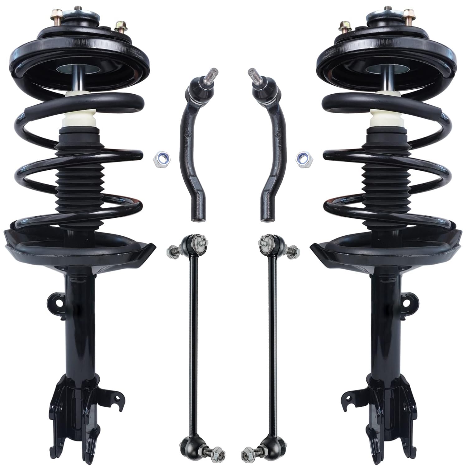 Detroit Axle - Front Struts Kit for Acura 2003 2004 2005 MDX, 2