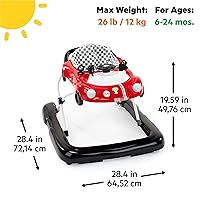 Vista 47 de Bright Starts Giggling Safari Walker with Easy Fold Frame for Storage, Ages 6 Months +