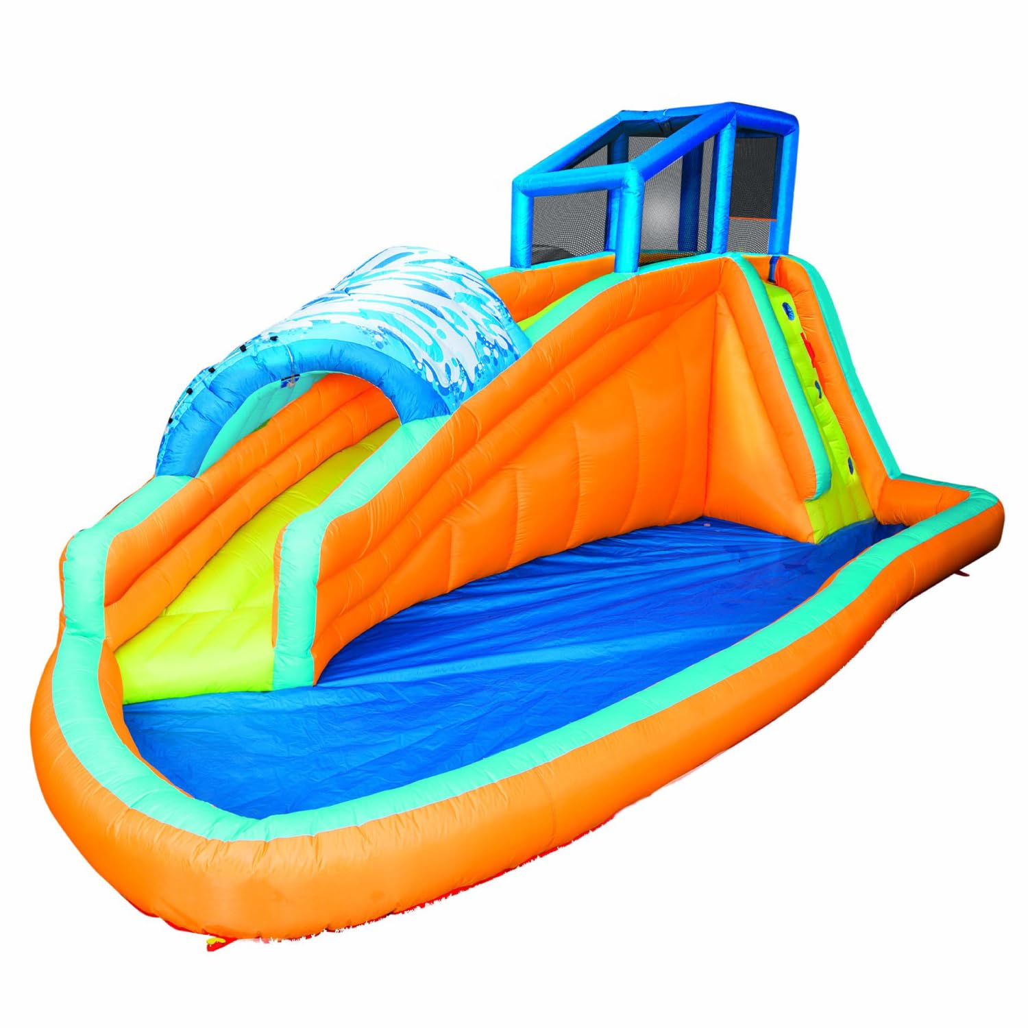 Cheap banzai slide n soak splash park inflatable water slide