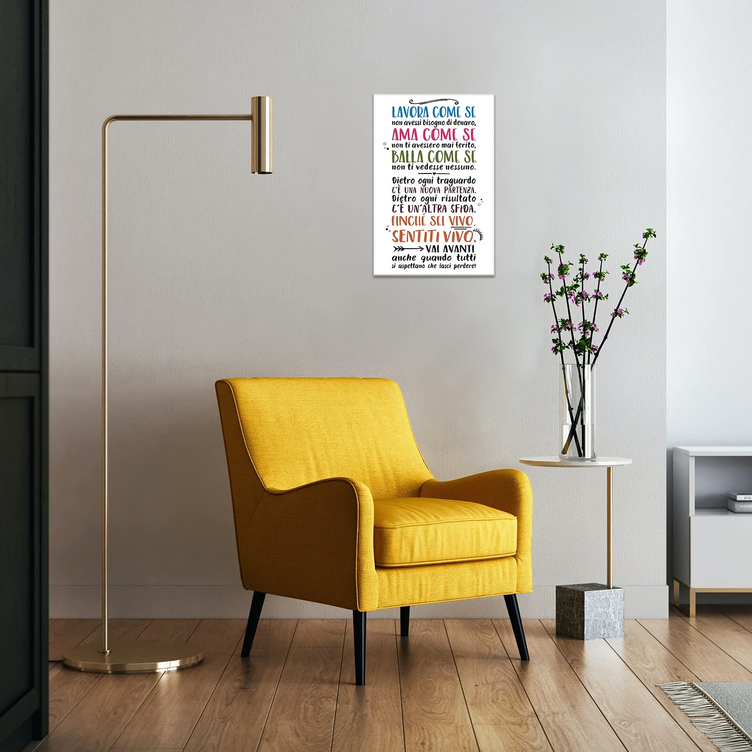 Poster Motivazionale Per Parete - Carta Glossy Premium 29.7x42cm, Decorazione Per Casa E Ufficio - Foto 8