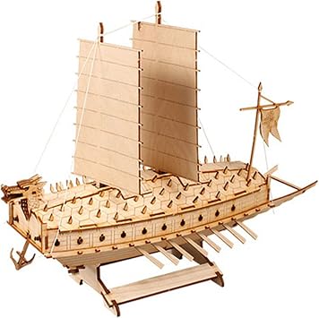 Battleship TURTLE SHIP Model Kits Korean Classic Warship Wood by Young Modeler