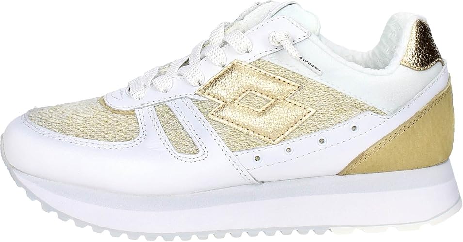 Lotto Scarpe Donna Sneakers Basse S8906 Tokyo Wedge W Taglia 40  Bianco-Dorato : MainApps: Amazon.it: Scarpe e borse