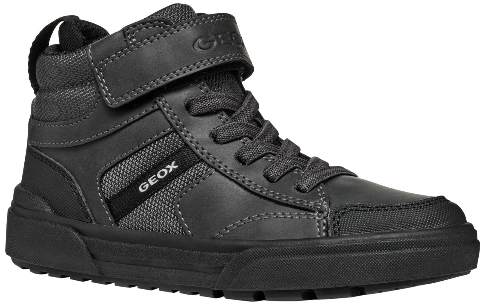 Geox J WEEMBLE BOY A Sneaker, 10 UK Child Black