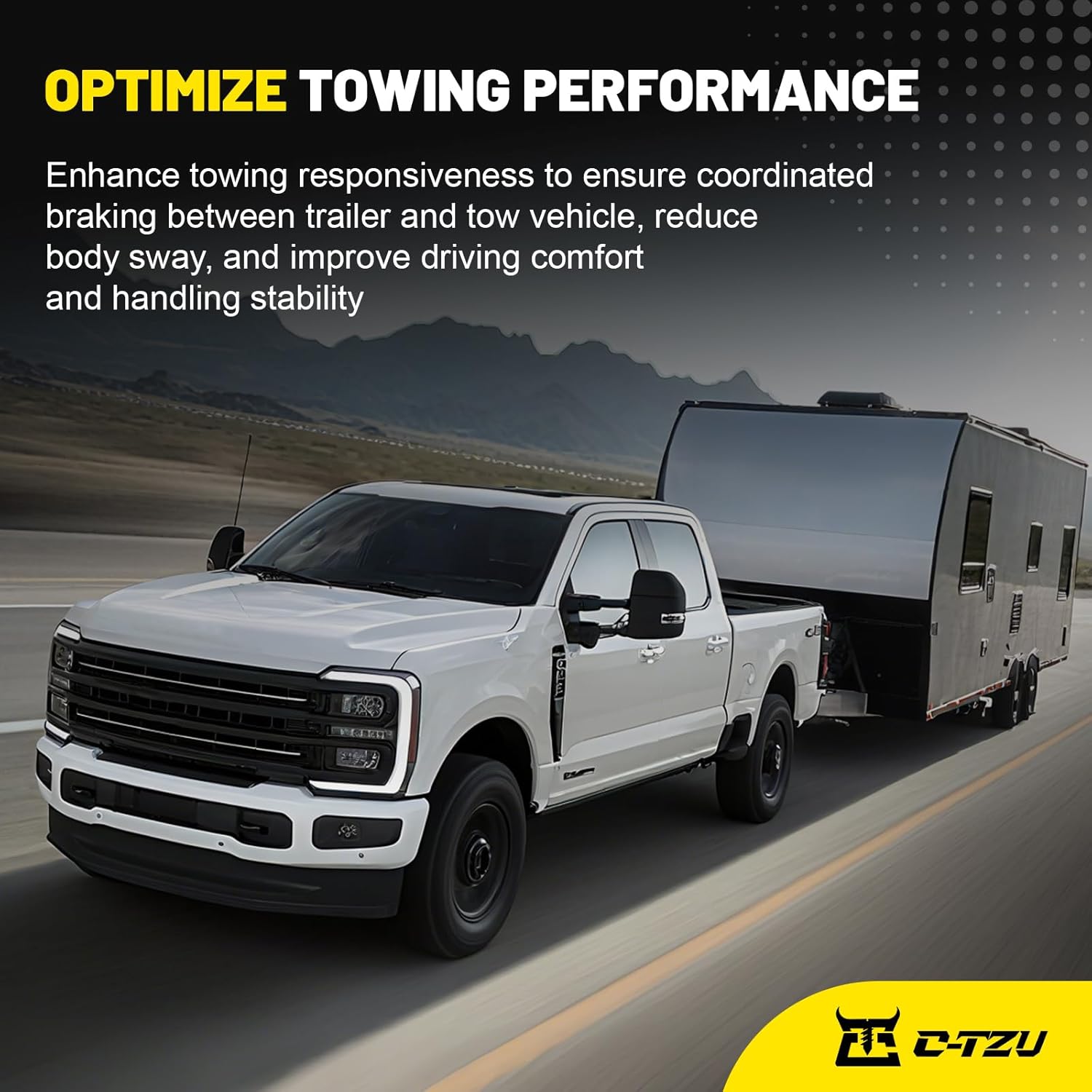 Trailer Brake Control Module Compatible with Ford F150(15-20), Ford Expedition(18-21) in-Dash Trailer Brake Controller Module Replaces JL3Z2C006AA