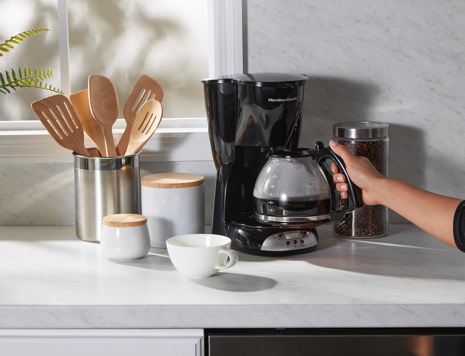 Hamilton Beach 12-Cup Coffee Maker, Digital (49465) (Discontinued)