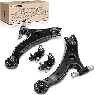 A-Premium 4Pcs Front Suspension Kit, Lower Control Arm, Lower Ball Joint,