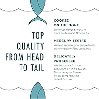 Vista 4 de Tonnino Filetes de atún bajos en calorías y sin gluten de aleta amarilla en aceite de oliva, 6.3 onzas, pimienta negra (paquete de 6)