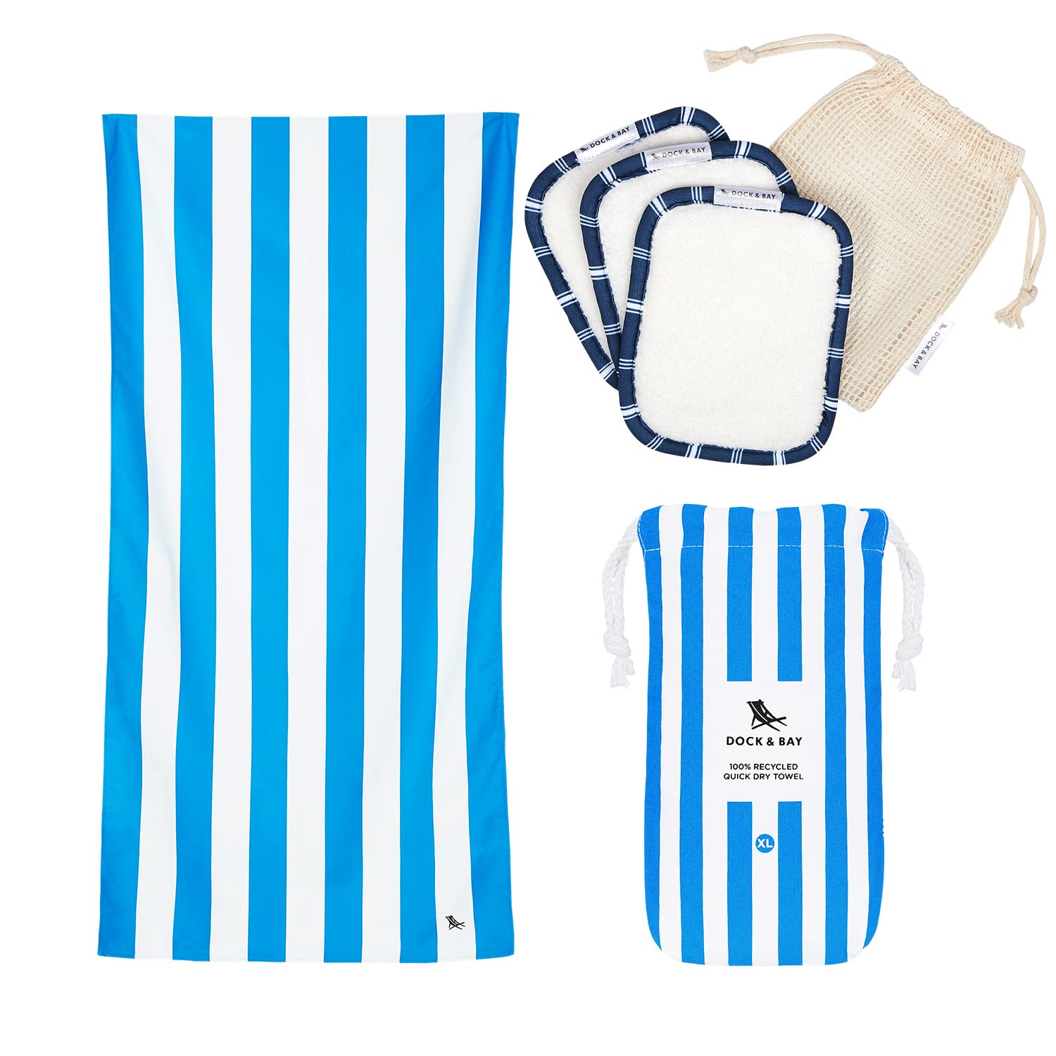 Dock & Bay Beach & Beauty Bundle XL Beach Towel