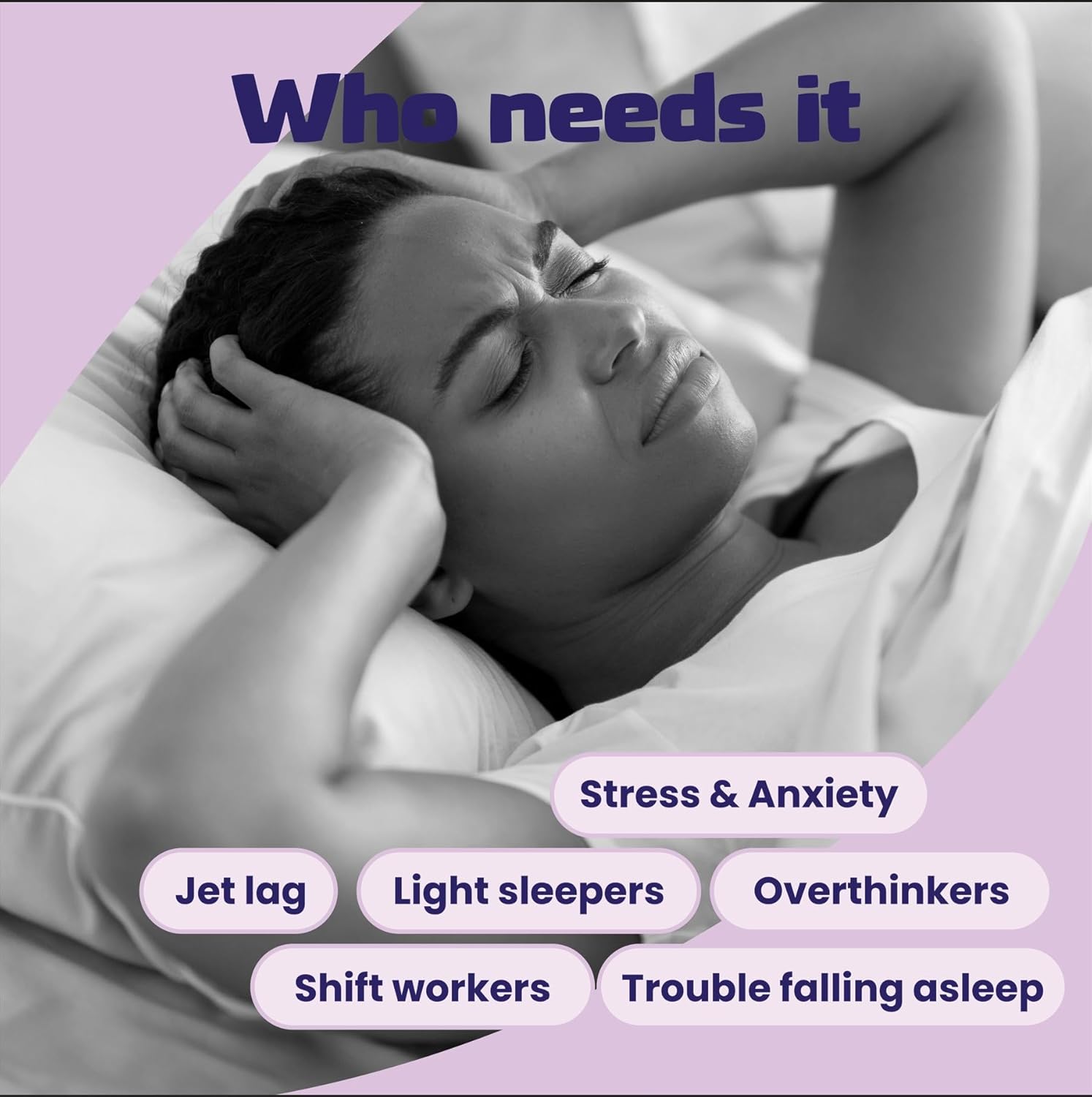 AmpUp Sleep Melatonin Sugar-Free Gummies with 5mg Melatonin, Magnesium, L-Theanine, Sleep Aid, Gluten Free, Gelatin Free, Non GMO, Vegetarian, Grape Flavor, 70 Gummies - Image 6