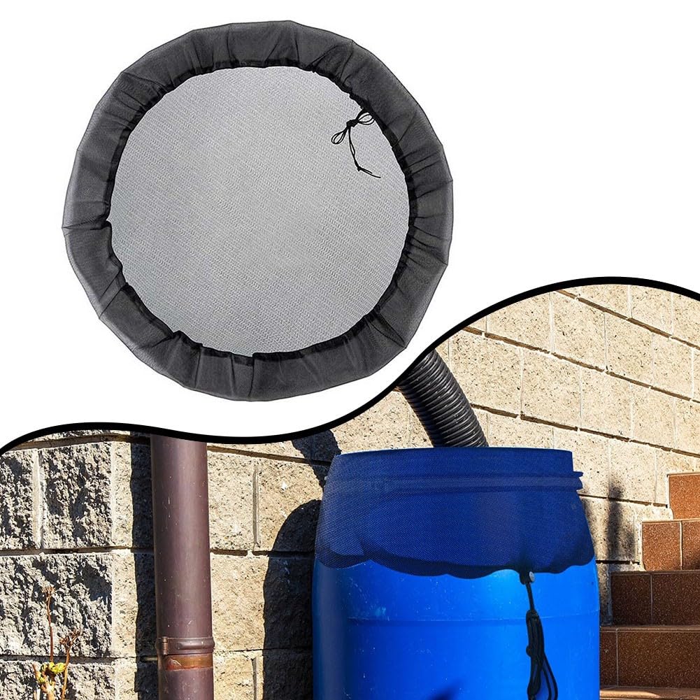 Regentonne Abdeckung Mit Kordelzug - Netzschutz Für 110/120 Cm Fässer