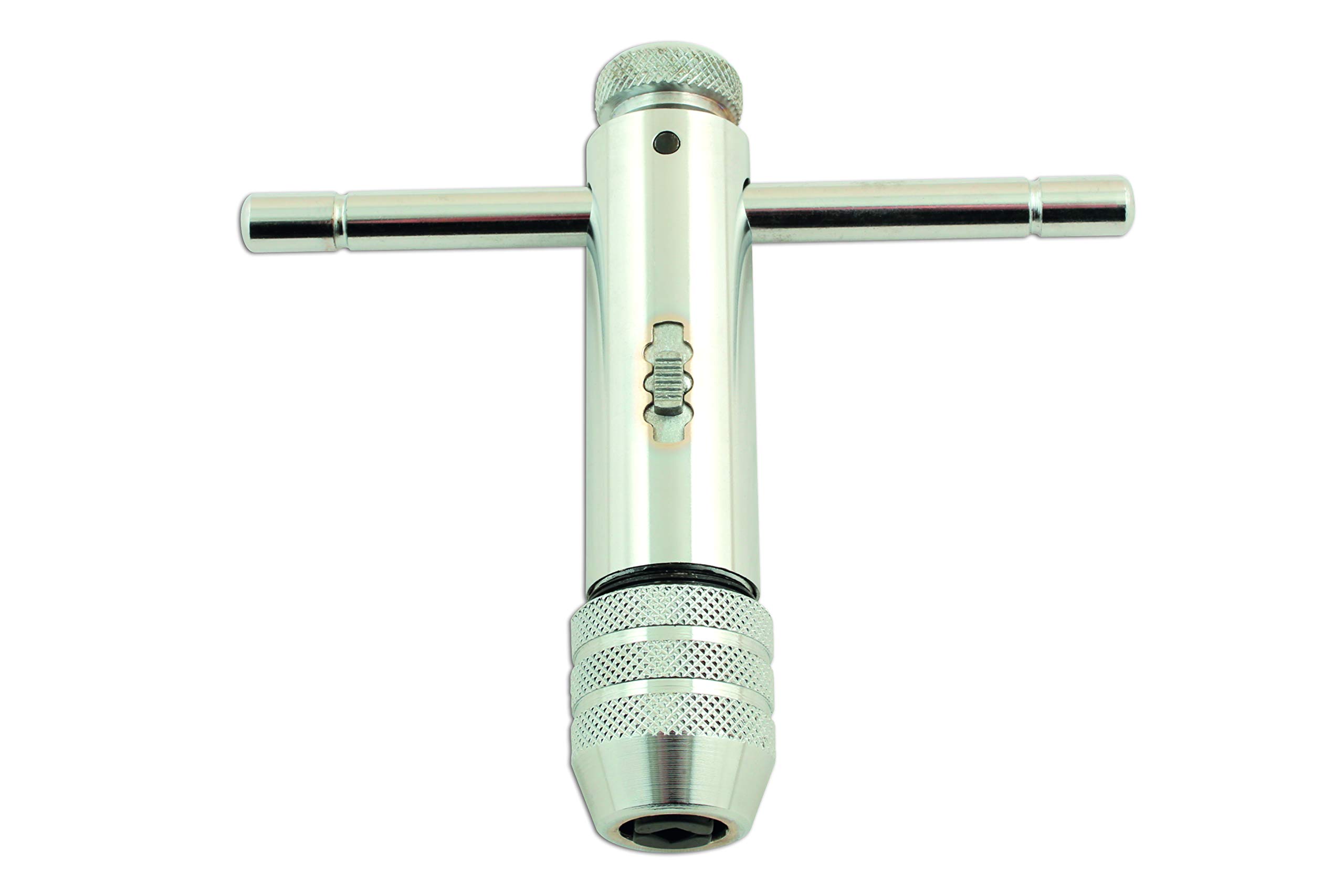 LASER 6001 Ratchet Tap Wrench 6-12mm With Sliding T-Bar and Hardened Jaws