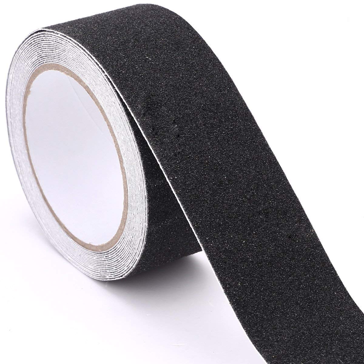 Delzon Anti Skid Fall Resistant Tape, Self Adhesive Tape for Slippery Floors, Staircase, Ramps, Indoor PET Material and Solvent Acrylic Adhesive Tape (Black, 5 cm x 5 m) (B0D14SGQ1B) Amazon Price History, Amazon Price Tracker
