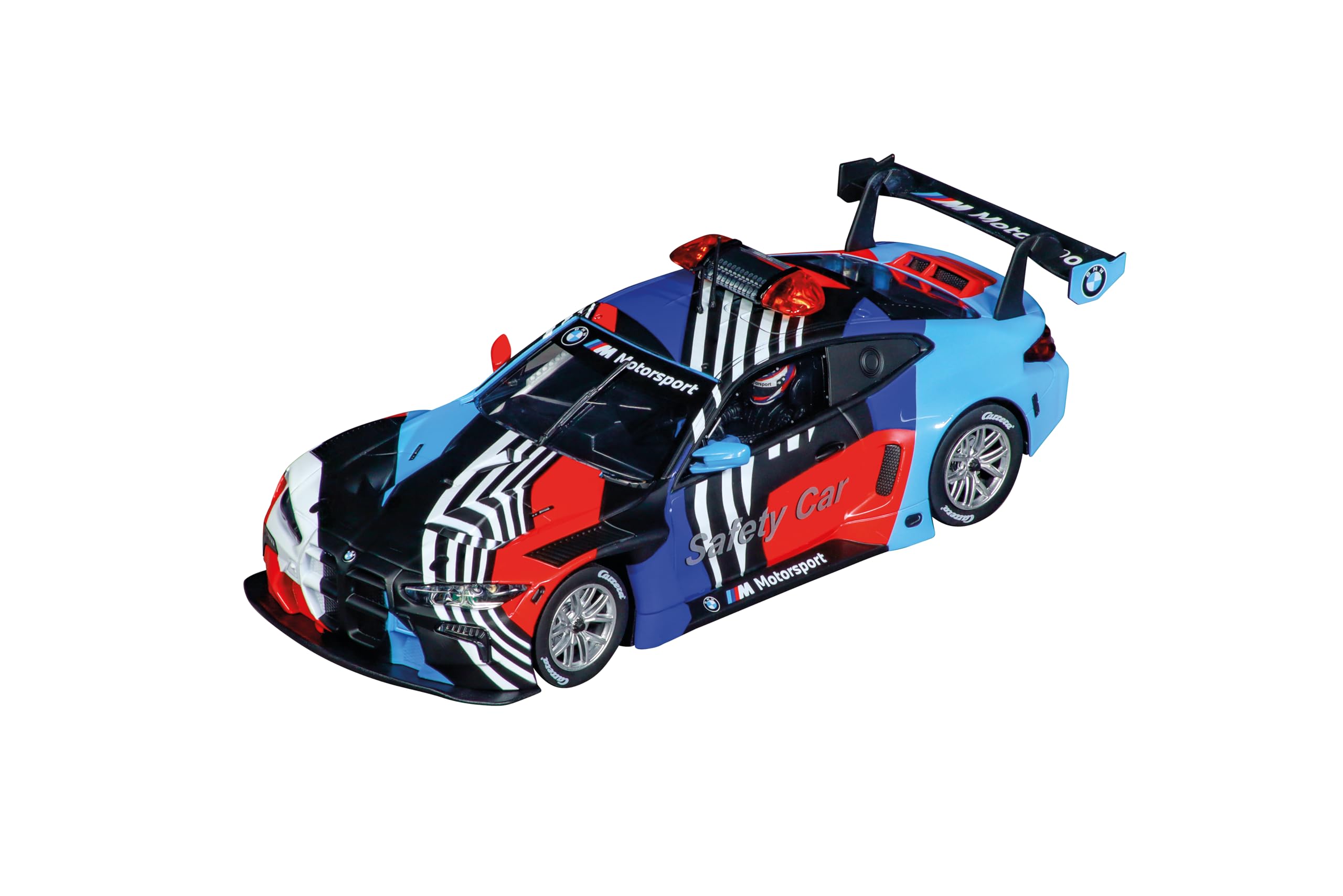 Carrera Digital 124 20023970 Voiture de sécurité BMW M4 GT3, échelle 1:24, avec Feux Avant, arrière et Feux de freinage, Convient aux Enfants de 10 Ans et Plus
