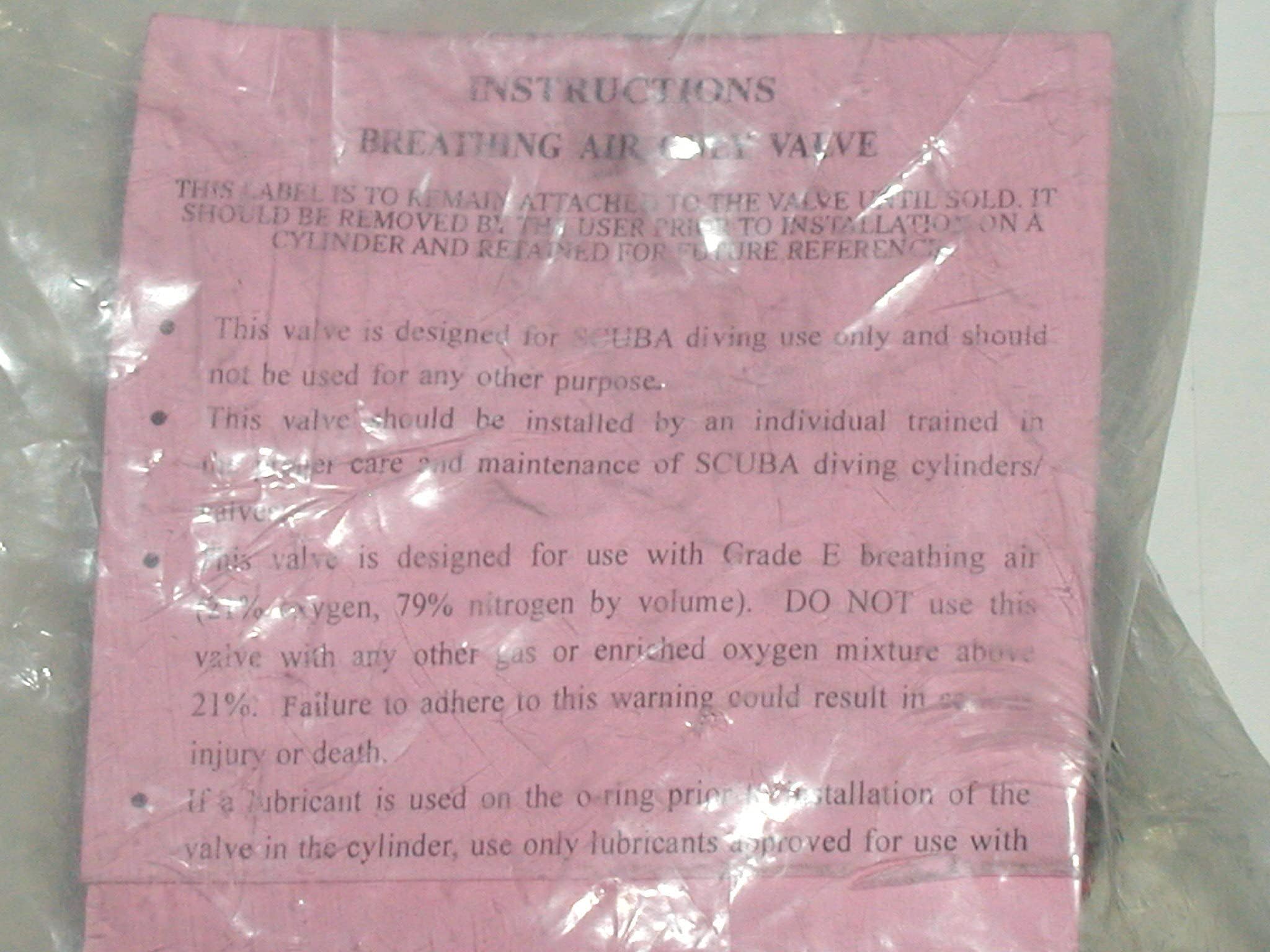 XS Scuba Deluxe K Valve