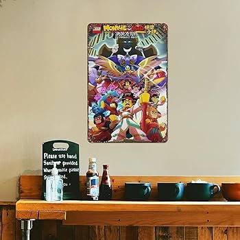 LEGO Monkie Kid: The Emperor's Wrath Wall Decor Sign Movie Poster