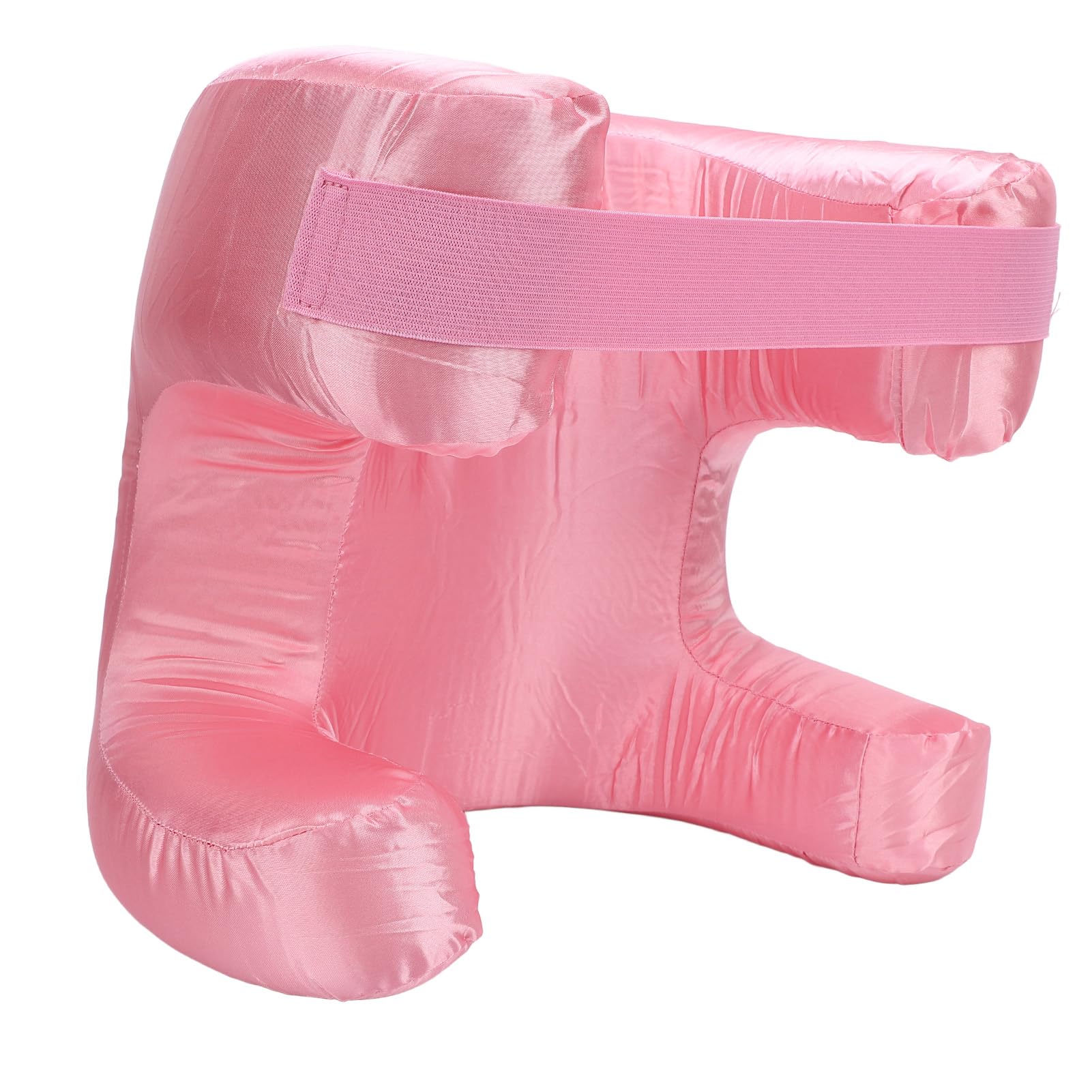 Yunseity Face Pillow, Comfortable Back Sleep Training Pillow for Sleeping (Pink)