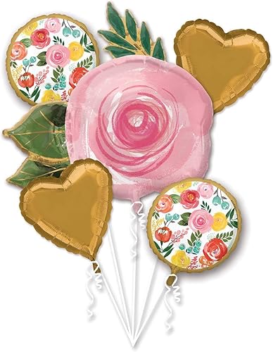 ANAGRAM INTERNATIONAL 3948401 - Ramo de globos de aluminio, varios colores