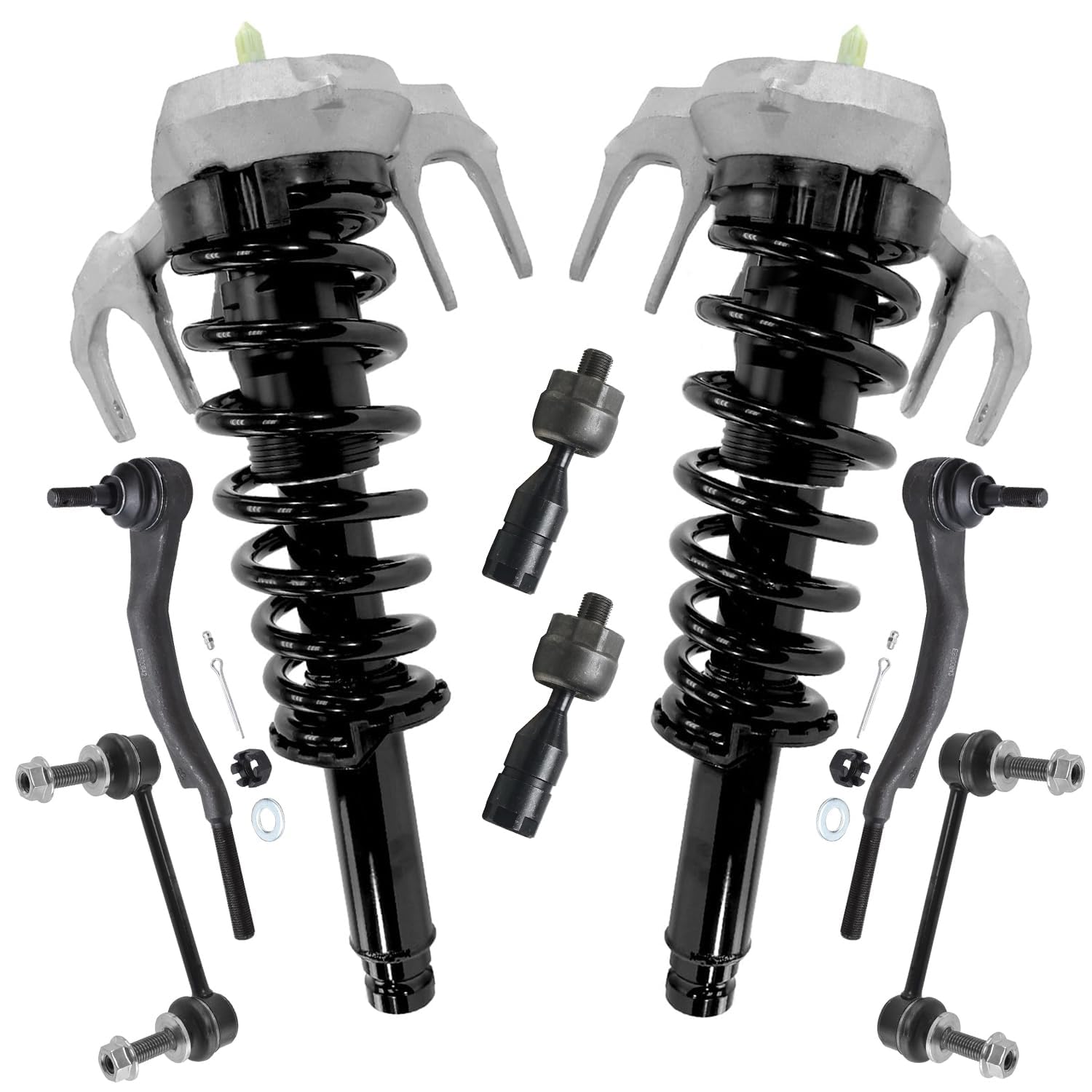 Detroit Axle - AWD 8pc Front Struts Kit for 2008 2009 2010 2011 2012 2013