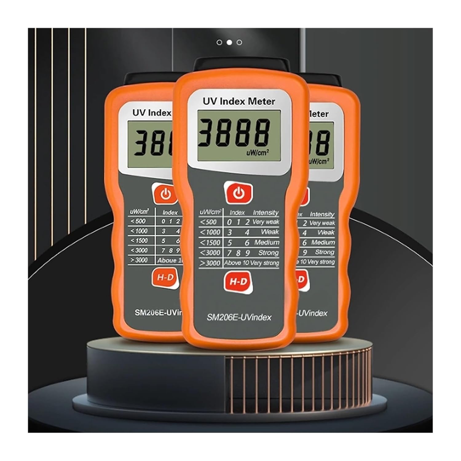 ポータブルUV検出器 UVA UVBメーター UV放射計 光放射照度 LS125