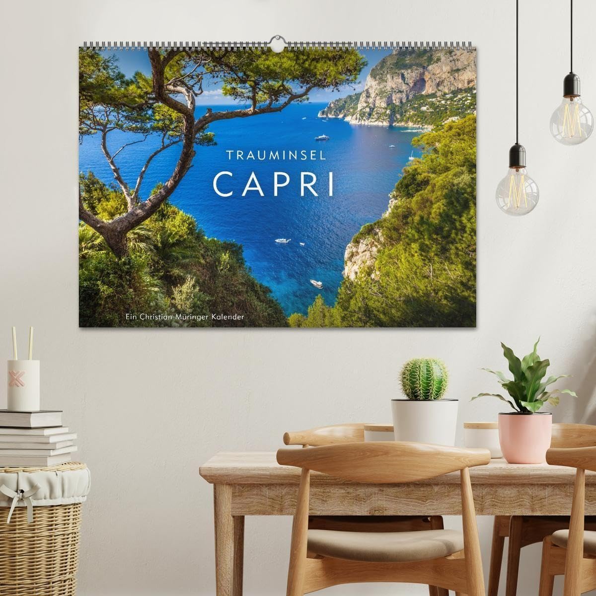 Trauminsel Capri (Wandkalender 2027 DIN A2 quer), CALVENDO Monatskalender: Mediterrane Impressionen der schönen Mittelmeerinsel (CALVENDO Natur)