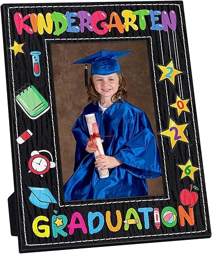 Miniatura 12 de FLYAB Marco de fotos My First Day of Preescolar 2025 My 1st Day of Prschool Pre-K Kindergarten - Marco de fotos para el primer día de preescolar