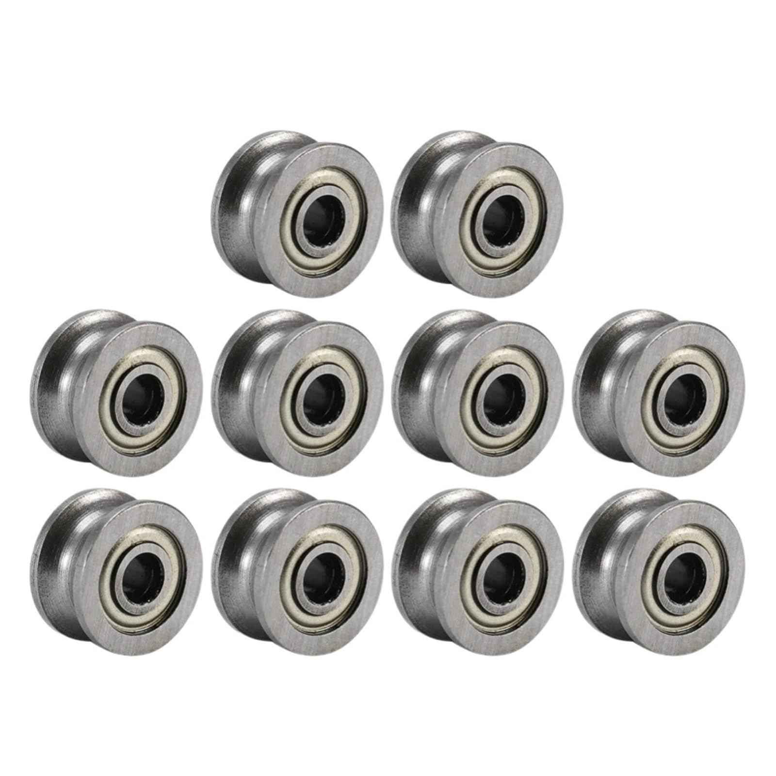 Roulement 624ZZ gorge en U bimétal pour corriger les déraillements de guidage linéaire 10pcs