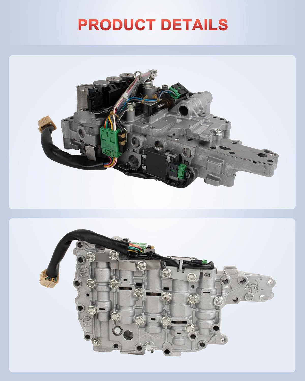 JF011E RE0F10A Transmission Valve Body, Replacement for Nissan Altima Juke Rogue Sentra, Mitsubishi Outlander, Dodge Caliber, Jeep Compass Patriot, Suzuki Sx4 Kizashi